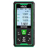 Лазерный дальномер с видоискателем RGK DV150 150 м, фото 4