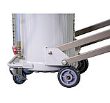 Установка для слива и откачки масла/антифриза с пантографной ванной, мобильная KraftWell арт. KRW1835, фото 6