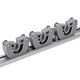 Держатель для швабр Hausmann Mop Holder 41x6x4,2см, серый, фото 2