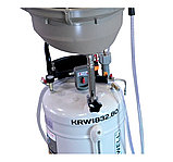 Установка для слива и откачки масла/антифриза с круглой подъемной ванной, мобильная KraftWell арт. KRW1832.80, фото 2