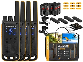Радиостанция (рация) портативная MOTOROLA TALKABOUT T82 EXTREME (QUAD)