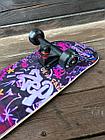 Скейтборд Z53 Graffity Purple, фото 7