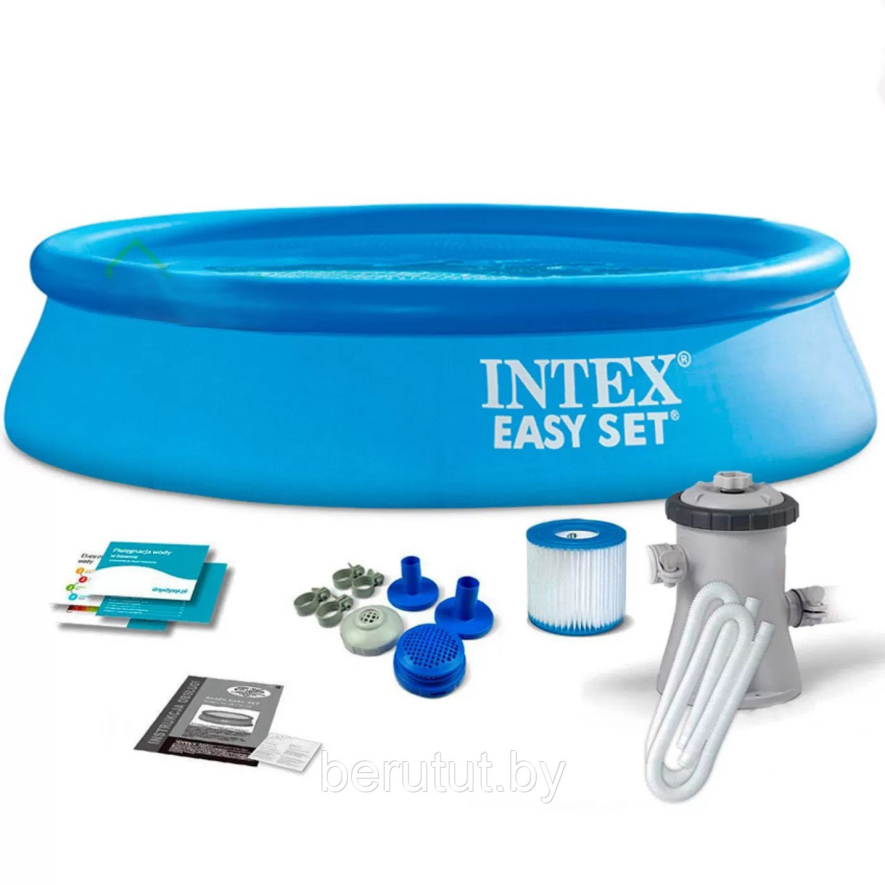 Бассейн надувной INTEX Easy Set с фильтр-насосом 305х76 см