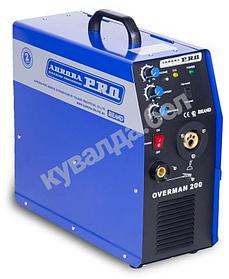 Инверторный сварочный полуавтомат Aurora PRO Overman 200 + Маска A777c(9-13DIN) АВТОмастер