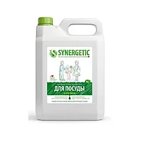 Биоразлагаемое средство для мытья посуды SYNERGETIC с ароматом алоэ, 5л