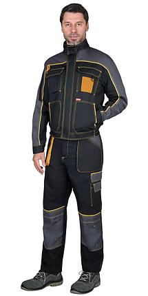 Куртка СИРИУС-АГАТ черный с темно-серым, фото 2