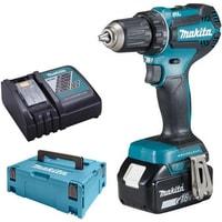 Дрель-шуруповерт Makita DDF485RAJ (с 2-мя АКБ, кейс)