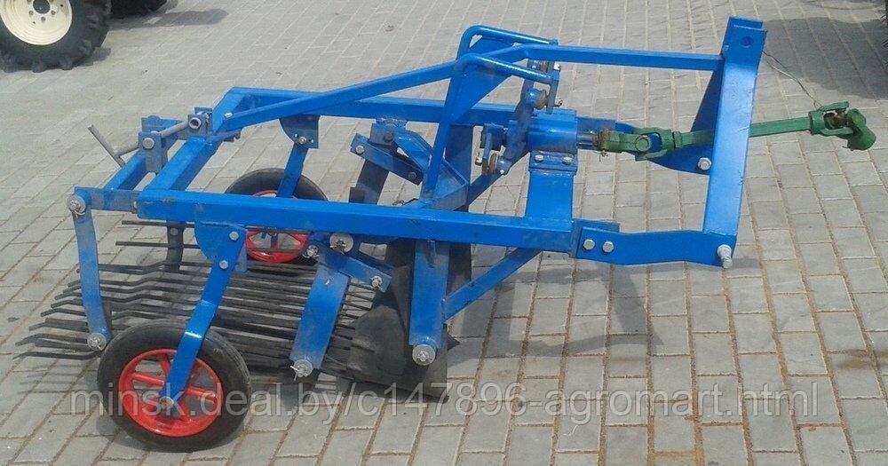 Картофелекопатель 4UD-1 T600 для китайских минитракторов - фото 3 - id-p235425062