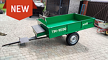 Прицеп для мотоблока усиленный ТМ-1500 "Крепыш"