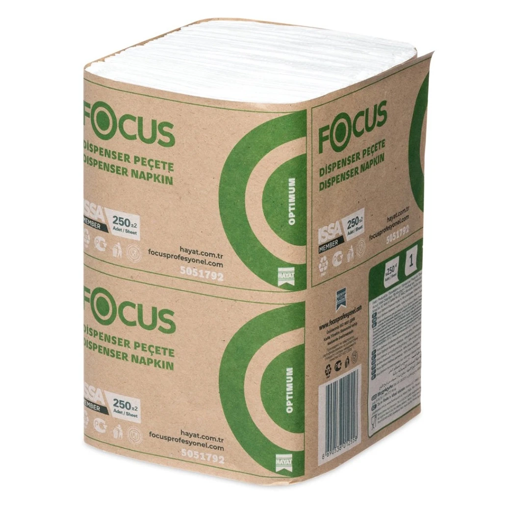 Диспенсерные салфетки Focus Optium 250 л