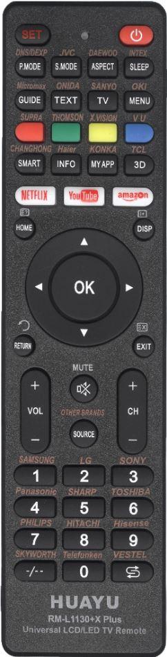 Huayu RM-L 1130+X PLUS ( кнопки YuoTube , NETFLIX ) корпус MYSTERY MTV-2622LW (серия HRM1722)