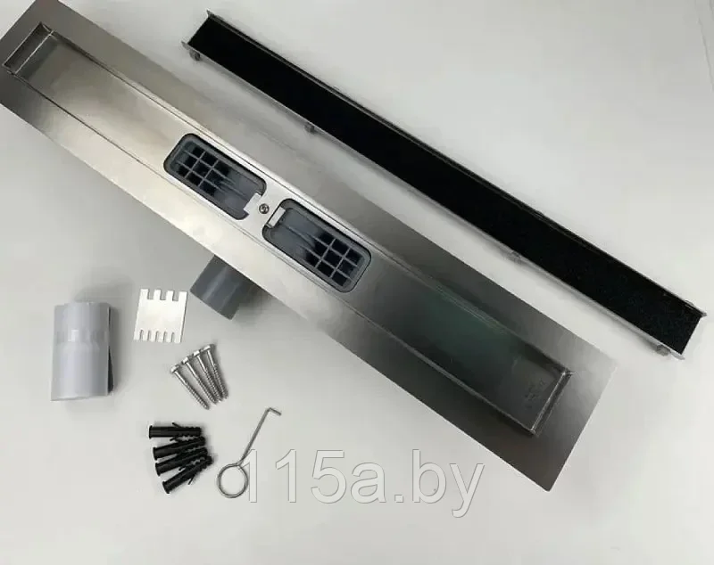 Трап для душа ZEISSLER BAD718002 Profi, линейный, с сухим и гидрозатвором  80 см.
