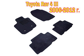 Ковры в салон ворсовые Toyota Rav 4 III 2006-2012