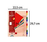 Разделители пластиковые А4, на 12 делений, фото 2