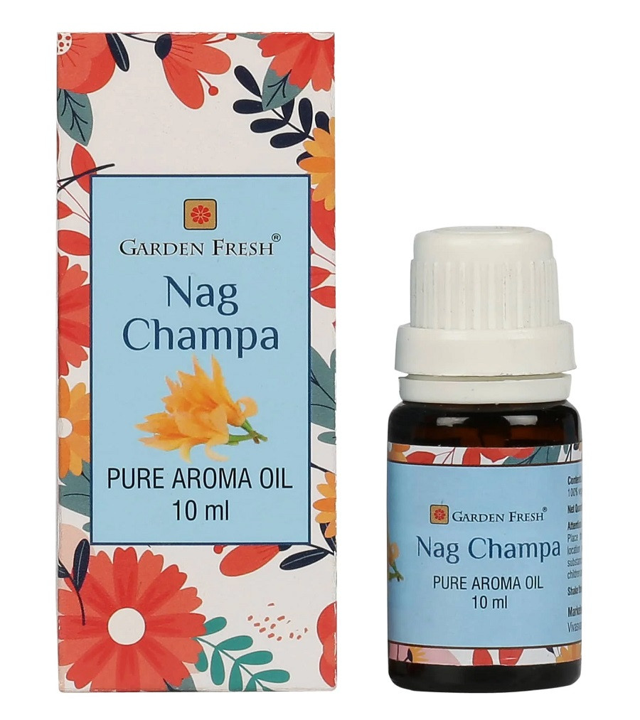 Ароматическое масло Наг Чампа Garden Fresh Nag Champa Индия, 10мл