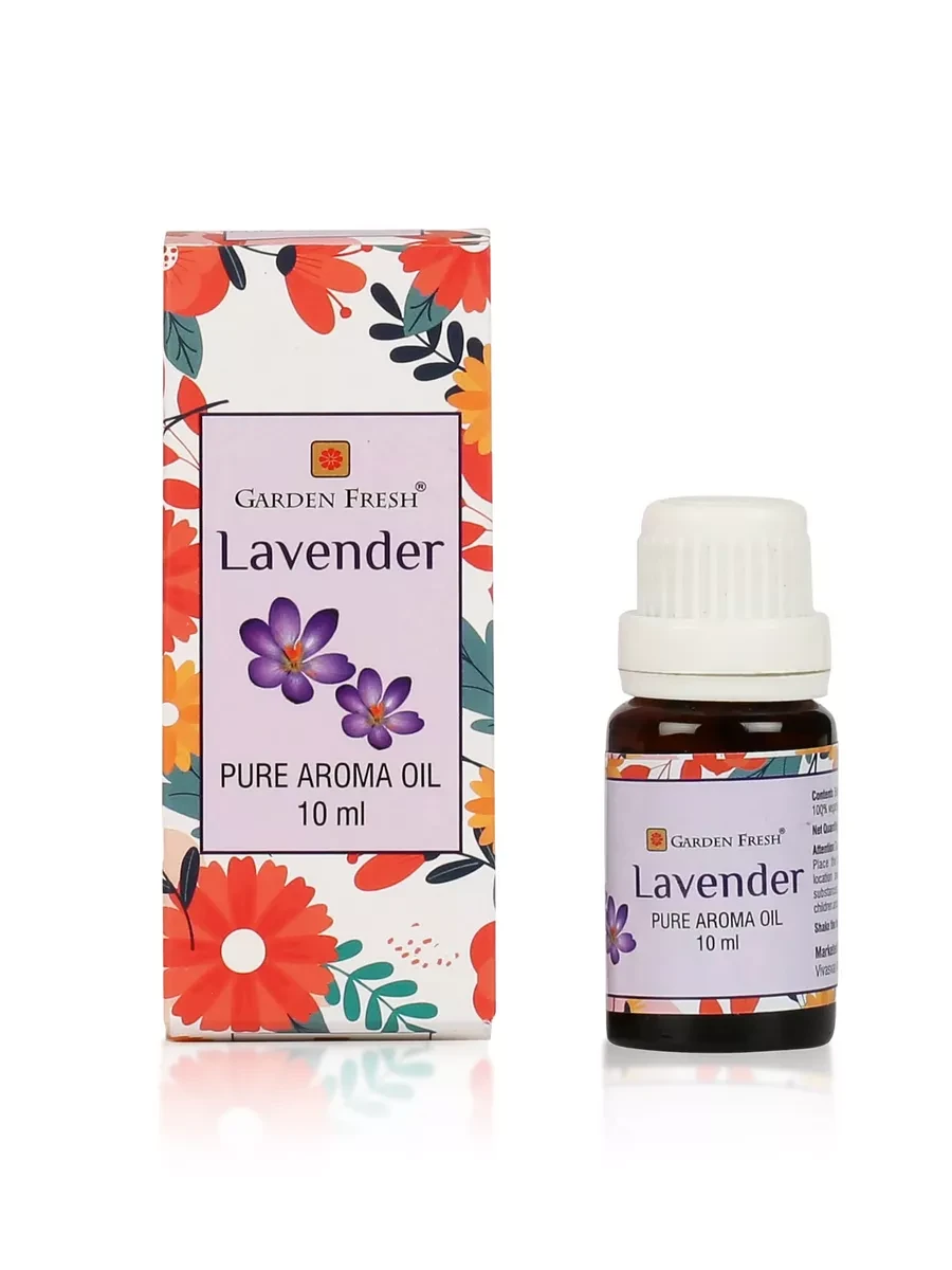 Ароматическое масло Лаванда Garden Fresh Lavender Индия, 10мл