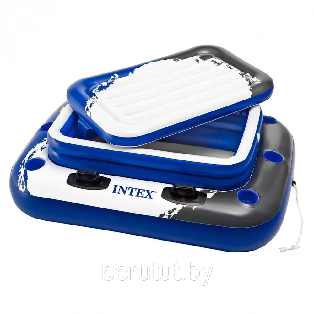Надувной матрас бар Intex Mega Chill 2 122 х 97 см