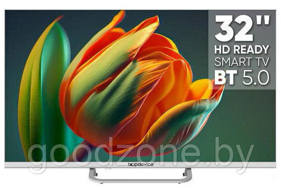 Телевизор Topdevice 32" Frameless Neo CS04 (белый)