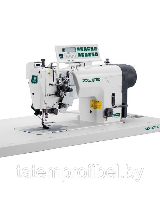 Двухигольная швейная машина челночного стежка Zoje ZJ2845-BD-D3/PF (комплект) Б/У