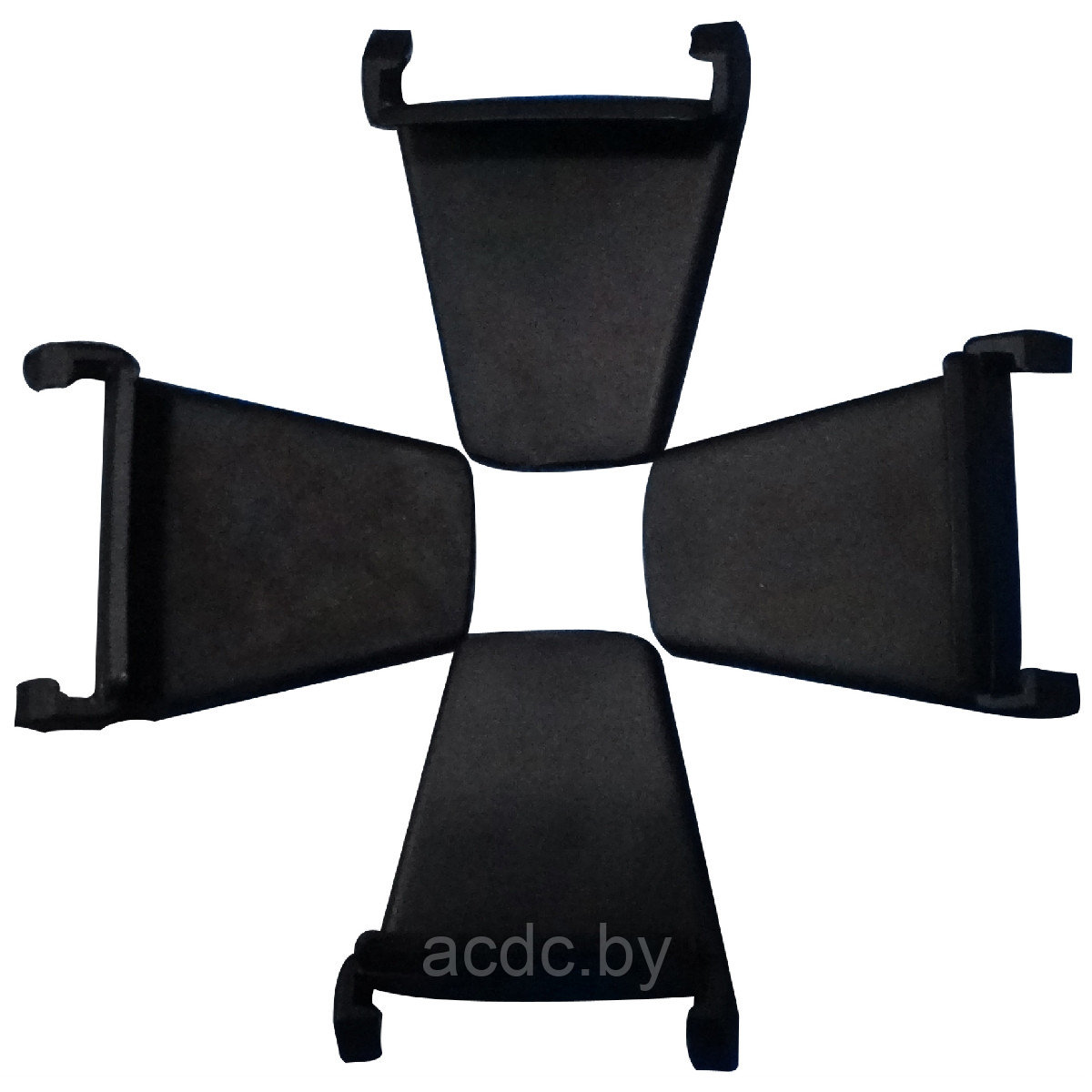 Комплект пластиковых накладок на зажимные кулачки (8шт.) KraftWell арт. C-200-730000-0