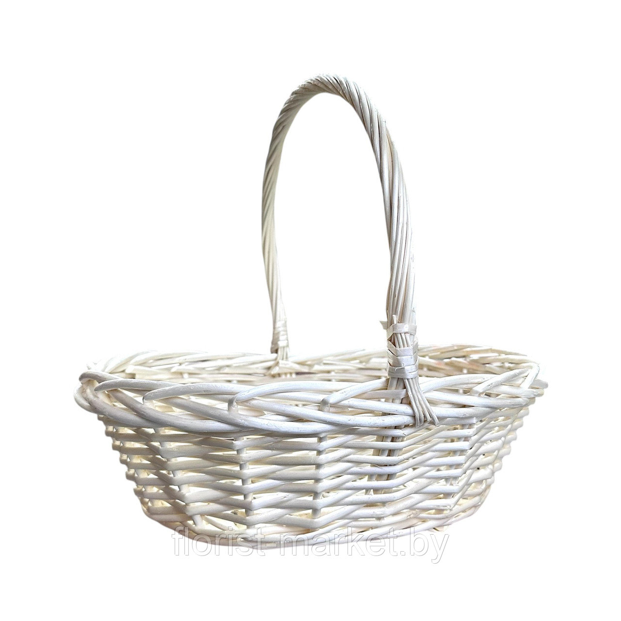 Корзина овальная (ива), 33*25/H30 см, бежевый