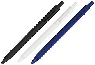Ручка шариковая Ponte Soft, пластиковая, софт тач