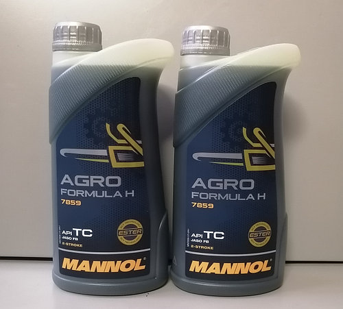 2-Takt Масло двухтактное MANNOL Agro FORMULA H 7859 (Husqvarna) 1л ...