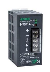 Источник питания NSGate ACRO AD1024-24F, выход 24W, 24V, 1A, -40...70°C, на DIN-рейку, стену (AD1024-24F)