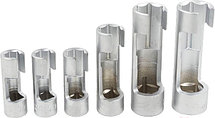 Набор головок разрезных 3/8" 1/2" 6 предметов ROCKFORCE RF-4011056, фото 3