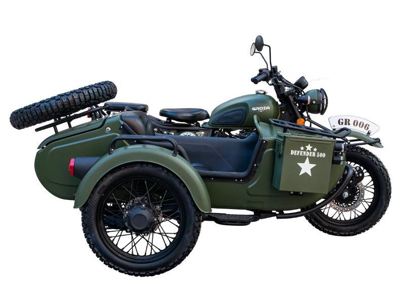 Мотоцикл с коляской GROZA DEFENDER 500
