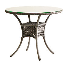 Стол садовый круглый DECO 90 см 5045П Серый