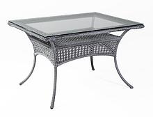 Стол садовый прямоугольный 6 мест DECO 5045П Серый