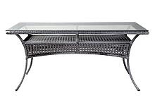 Стол садовый обеденный DECO 8 мест 5045П Серый