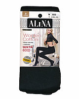 Колготки женские теплые из хлопка с кашемиром 600 DEN