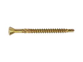 Шуруп для полов и паркета 3.2х40 мм желтый цинк TORX10 (12000 шт в коробе) STARFIX
