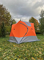 Палатка зимняя куб трехслойная Mircamping (240х240х220см) (мобильная баня), арт. MIR-2017А