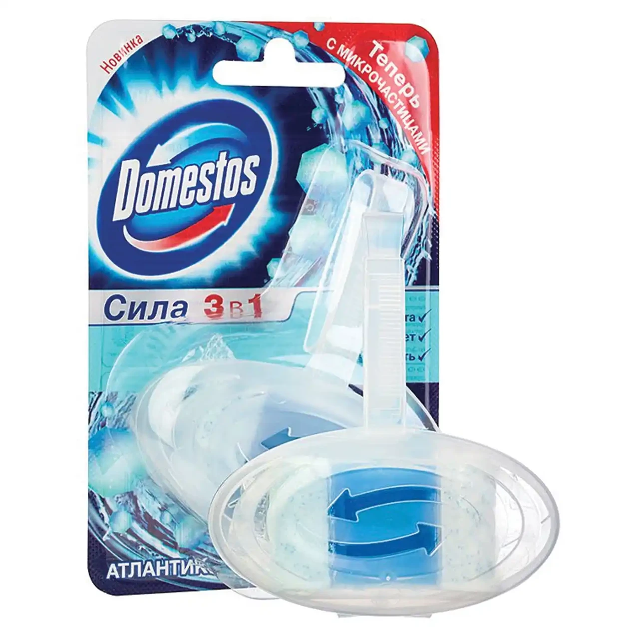 Гигиенический блок для унитаза Domestos Атлантик, 40 г