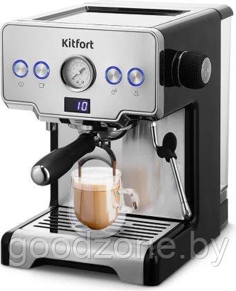 Рожковая кофеварка Kitfort KT-7530