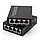 Медиаконвертер - удлинитель - коммутатор оптический 4xRJ45 10/100MB - 1xSC до 20км одномодовый одноволоконный,, фото 2
