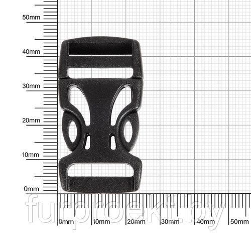 Фастекс 20 мм 322 черный (A 2011)