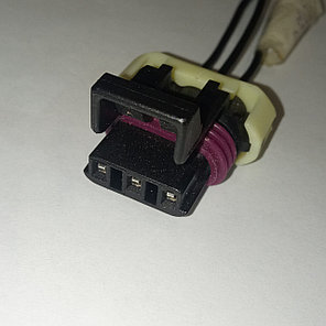 Фишка 3-pin датчика положения кузова GM / уровня антифриза Cummins, фото 2