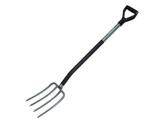 Вилы садовые Ergonomic FISKARS (Длина - 123 см. Ширина - 9,5 см. Вес - 2,09 кг.), фото 2