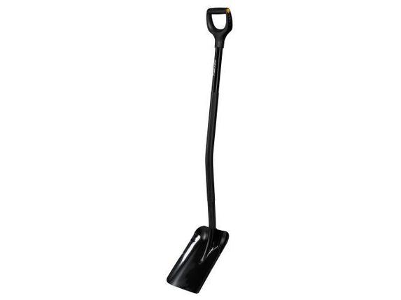 Лопата совковая Ergonomic Pro FISKARS (черная), фото 2