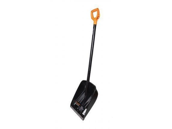 Лопата снеговая FISKARS Solid с алюминиевым черенком (длина: 1330мм, ширина: 355мм.), фото 2