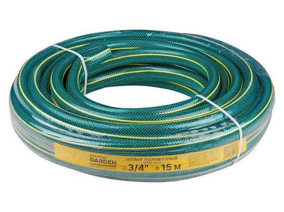 Шланг поливочный 1/2" 15м STARTUL GARDEN (ST6201-1/2-15) (4 слоя), фото 2