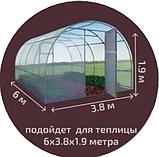 Комплект для теплицы (8м*4м) на замену поликарбоната 200 мкм, фото 2