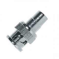 PROEL BNC59MFRCA Переходник: "BNC - папа" - "RCA - мама". Корпус: металл, цвет: хром.