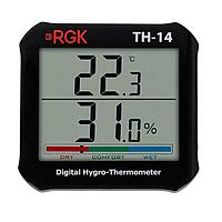 Термогигрометр портативный RGK TH-14, с поверкой, черный [778602]