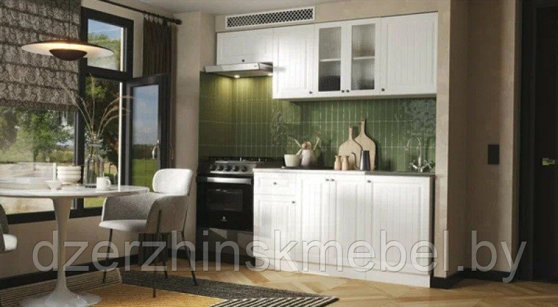 Готовая кухня Хозяюшка 2,1м Белая акация МДФ