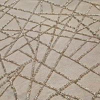 Сетка с бисером (шампань/золото)